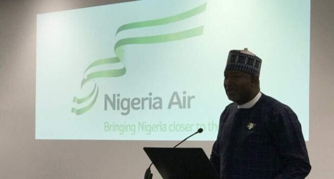 Launch of Nigeria Air - a center point of focus of corruption allegations; connection to needing accountability